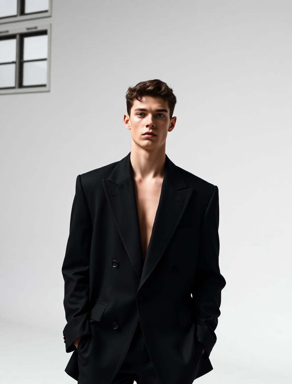 AI generated portrait — runway concept